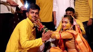 The glimpses of our wedding Yogesh Sushma Wedding highlights#viral#couple #weddingvideo #enjoy #love