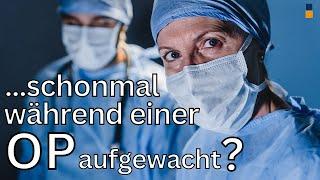 Während einer Operation aus der Narkose erwachen – eine Horrorvorstellung. Propofol