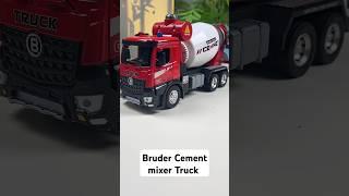 Bruder Cement mixer Alloy diecast model Truck Construction Large Vehicle #viral #truck #shorts