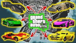 GTA 5 - All New Story Mode Rare Cars Locations 2025 (PS5, PS4, XBOX & PC)