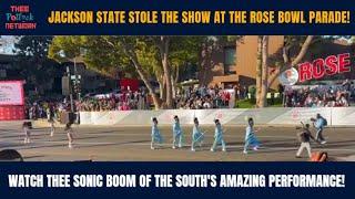 Jackson State's Sonic Boom Stole The Show at the Rose Bowl Parade 