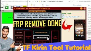 How to Use Tf Kirin Tool Full tutorial | Techno Fayez