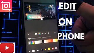 how to edit youtube videos
