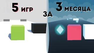 5 игр - за 3 месяца. Какие игры можно создать не зная ничего?