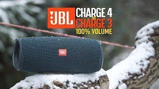 JBL Charge 4 vs Charge 3 - MAX 100% volume TEST