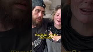 Homeless Couple Interview #addiction #kensington #viral #addict