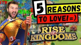 ТОП 5 причин влюбиться в Rise of Kingdoms [ Трейлер Канала ]