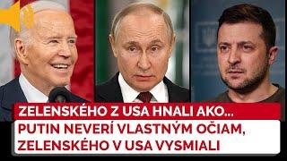 Putin neveril vlastným očiam! Zelenského s jeho mierovým plánom v USA vysmiali a hnali ho ako...