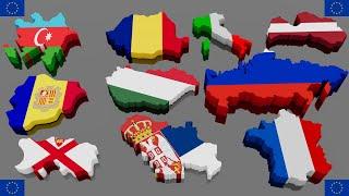 European Countries Size Comparison | European Countries Area Comparison