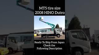 2008 HINO Dutro  Ready To Ship Please Check For More Info in the Following Description