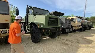 Midwest Military Equipment's Yard Walk Through & Projects