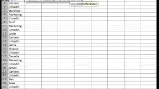 Move Every Third Row in Excel to a Column