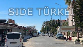 So sieht es HEUTE in Side (Kumköy). Türkei im Winter 2025 #antalya #side #türkei #kumköy