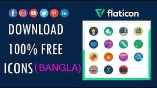 how to download social icon free  flaticon vector and png icon use