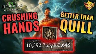 10.5 TRILLION ORANGE HULK Build  | Diablo 4 Spiritborn Guide