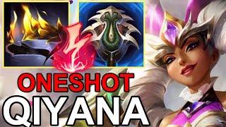 LOL CN BEST QIYANA - Beifeng Qiyana vs Vlad - Challenger Qiyana Gameplay S14.20