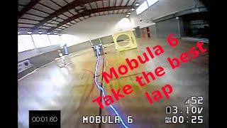 "Tapes ta race avec les Taraces" mobula 6 set the best lap at friendly indoor race...