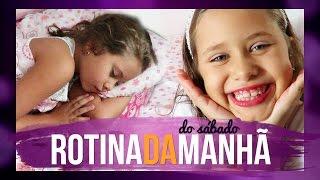 MINHA ROTINA DO SÁBADO DE MANHÃ - Luiza Vinco