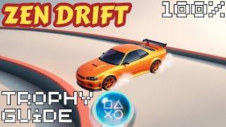 EASY 10 Minute 71 Trophy Drift Game! | Zen Drift Trophy Guide