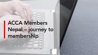 ACCA Members Nepal – journey to membership