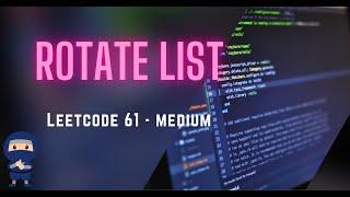 Rotate List LeetCode 61 | Easy & Clear Explanation for Beginners