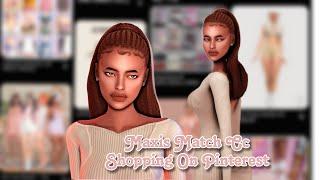 Maxis Match CC find On Pinterest and try on hauls| Sims 4