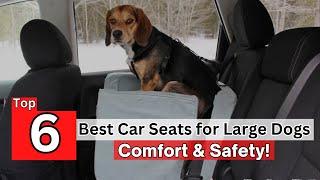 Top 6 Best Car Seats for Large Dogs 