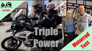 Triumph Tiger 1200 Rally Explorer im Reisetest | 2000+ Kilometer mit Sozia und Gepäck