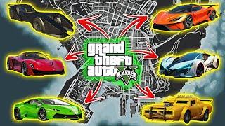 GTA 5 - All New Story Mode Rare Cars Locations 2025 (PS5, PS4, XBOX & PC)