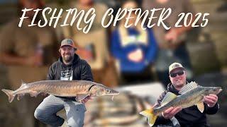 FISHING OPENER 2025 | MEMORIES OF GRANDPA GARY PETERS - UP NORTH OUTDOOR MADNESS