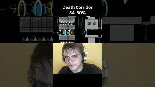 Death Corridor by: ME! 34-50% Geometry Dash 2.11 #shorts