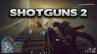 Battlefield 4 Shotguns 2 UTS 15, DBV-12, SPAS-12