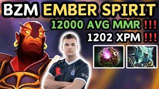  RANK 2 Bzm EMBER SPIRIT Midlane 1202 XPM  60K DMG DEALT GrandMaster Tier - Dota 2