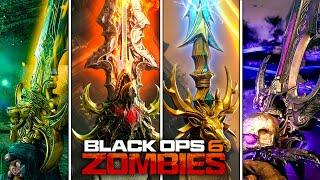 HOW TO GET ALL 4 ELEMENTAL SWORDS IN CITADELLE DES MORTS! (Black Ops 6 Zombies)