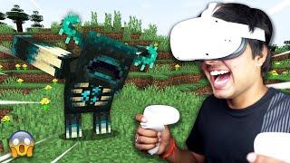 Playing MINECRAFT VR for the FIRST TIME