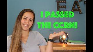 I passed the CCRN!!