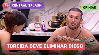 Diego Hypolito deveria ter coragem e confrontar Maike sobre Paredão do BBB 25, diz Dieguinho Schueng