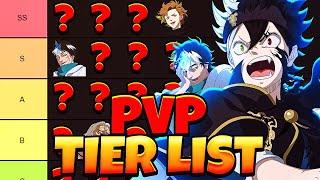 THE *OFFICIAL* GLOBAL PVP TIER LIST FOR BLACK CLOVER MOBILE! (Mid Sept.)