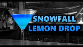 How To Make a Snowfall Lemon Drop Layered Cocktail