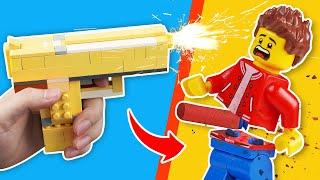 LEGO Gun: I Test Level 1 vs Level 100 LEGO Guns | FUNZ Bricks