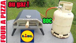 LIDL four à pizza à gaz GRILLMEISTER 4000w 400°c type Ooni Koda 12 pour 80€ !