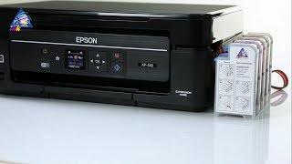 Инструкция по установке СНПЧ на МФУ Epson XP-342