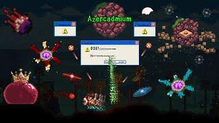 Terraria - Azercadmium mod - All bosses No-hit + New Discord