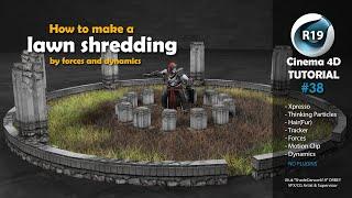 Cinema 4D Tutorial - The Lawn Shredding