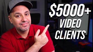 Get High Paying Video Clients Using This Exact Marketing Plan