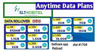 Mobitel anytime data packages | Rollover packages