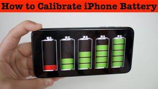 How to Calibrate iPhone & iPad Battery!