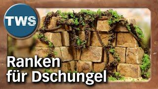 Tutorial: Ranken & Lianen für Dschungel-Gelände (Tabletop, Modellbau, Dioramen, Landschaft, TWS)