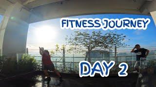DAY 2 OF MY FITNESS JOURNEY | I STARTED AT 65KG | TINAMARI CROV