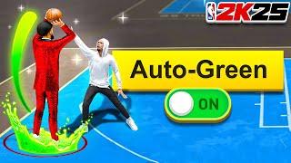 I Used AUTO GREEN on NBA 2K25 (Unlimited Greens)